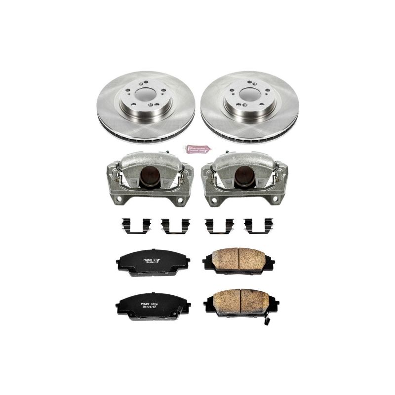 PowerStop Power Stop 02-06 Acura RSX Front Autospecialty Brake Kit w/Calipers