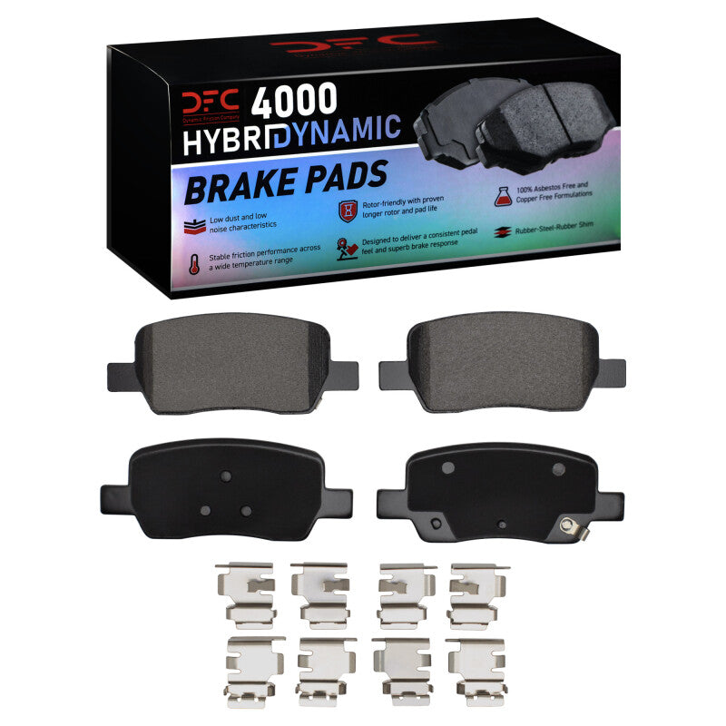 DFC 21-26 Hyundai Santa Fe Rear 4000 HybriDynamic Brake Pads and Hardware Kit