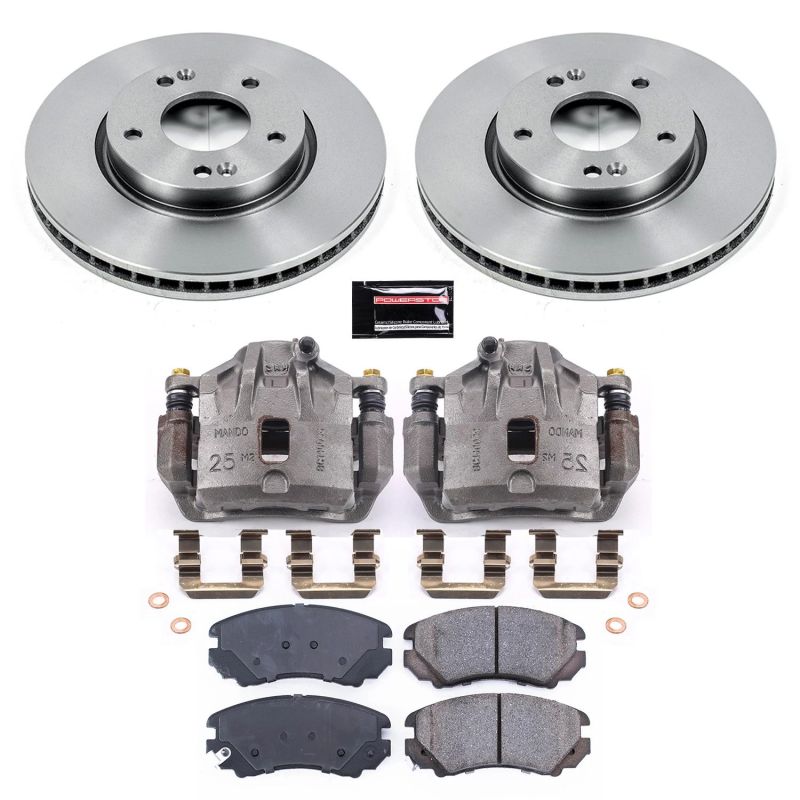 PowerStop Power Stop 03-05 Hyundai Tiburon Front Autospecialty Brake Kit w/Calipers