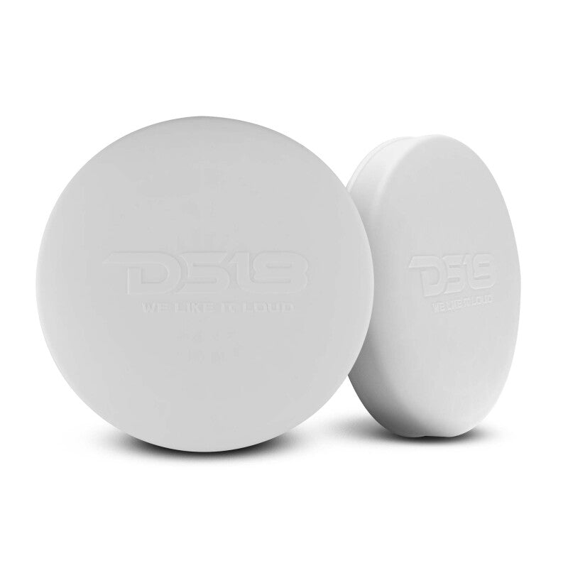DS18 Marine Speaker Silicone Cover 8in For All Towers Speakers and Subwoofers White