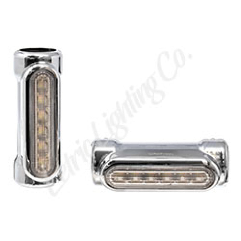 Letric Lighting Engine Guard Lights Chrome/White