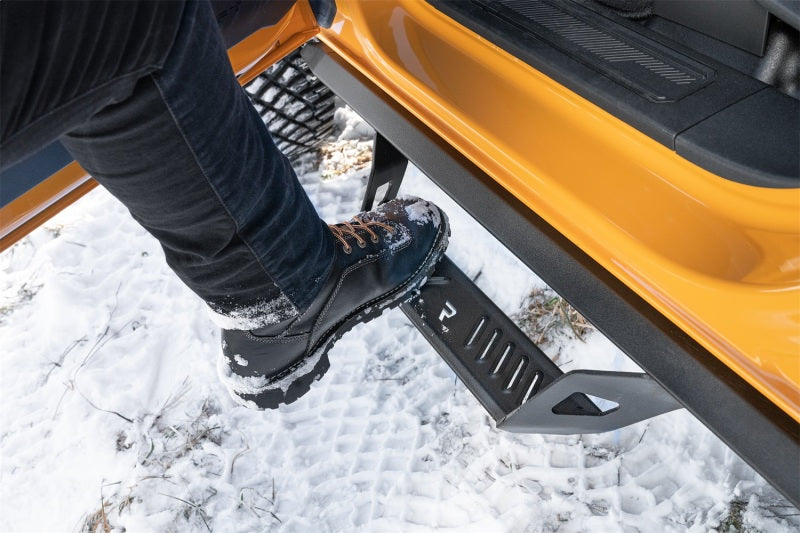 N-Fab Predator Pro Step System 2021 Ford Bronco 4 Door - Tex. Black