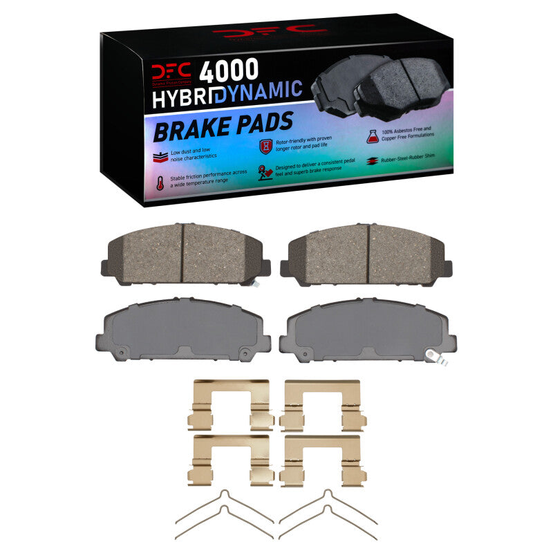 DFC 05-24 Nissan Armada Front 4000 HybriDynamic Brake Pads and Hardware Kit