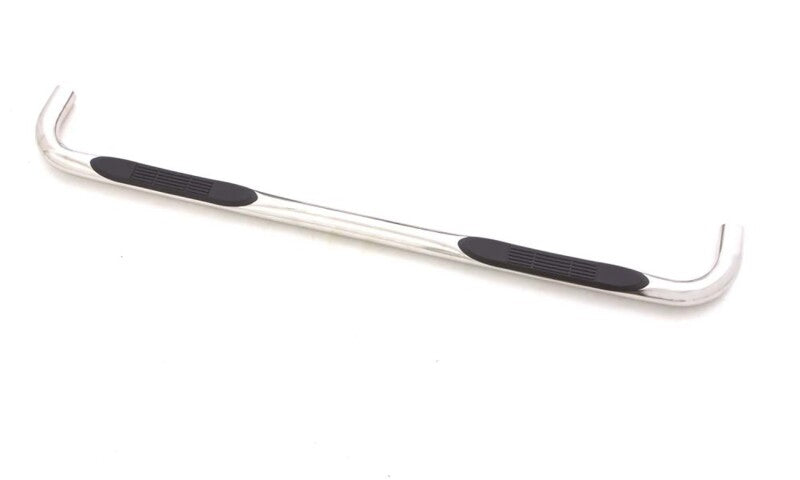 Lund 01-13 Chevy Silverado 1500 Crew Cab (Body Mount) 3in. Round Bent SS Nerf Bars - Polished