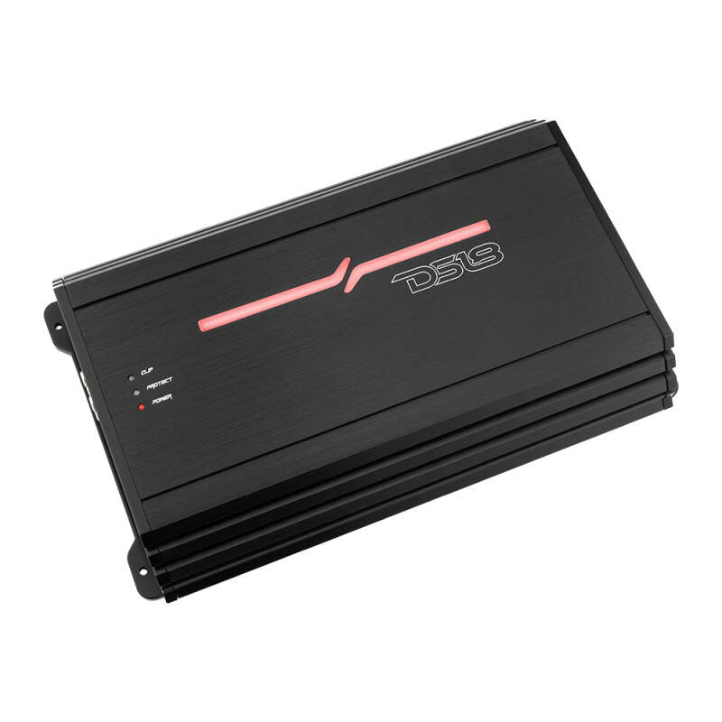 DS18 1-Channel Class D Amplifier 1000/1ohm 650/2ohm 380/4ohm Watts RMS