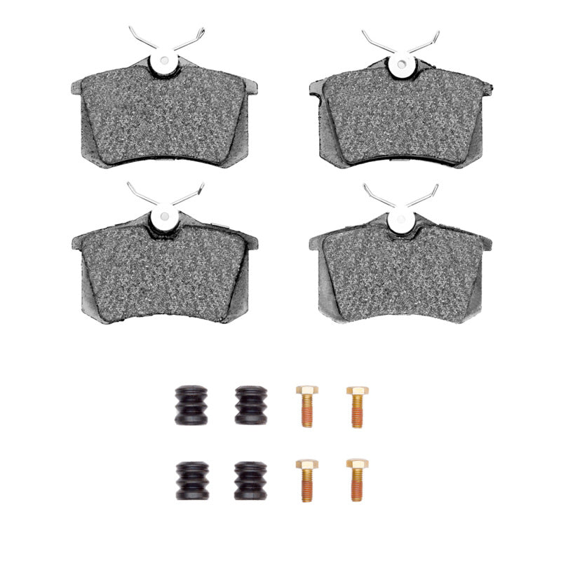 R1 Concepts R1 1985-2019 Audi A3 Rear R1 Euro Ceramic Pads & Hardware Kit