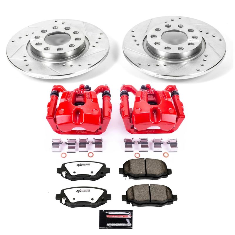 PowerStop Power Stop 15-17 Chrysler 200 Rear Z36 Truck & Tow Brake Kit w/Calipers