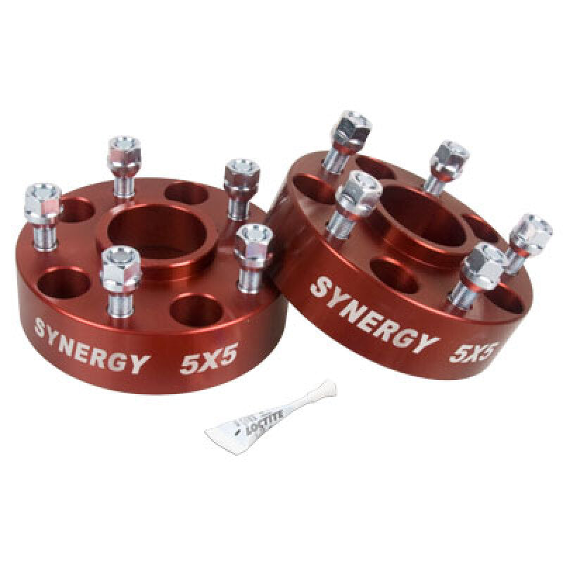 Synergy Mfg Synergy Jeep Hub Centric Wheel Spacers 5x5-1.50in Width 1/2-20 UNF Stud Size
