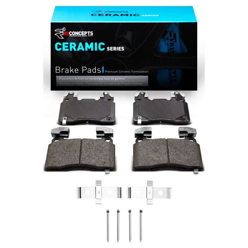 R1 Concepts R1 12-17 Chevrolet SS Front Ceramic Pads & Hardware Kit