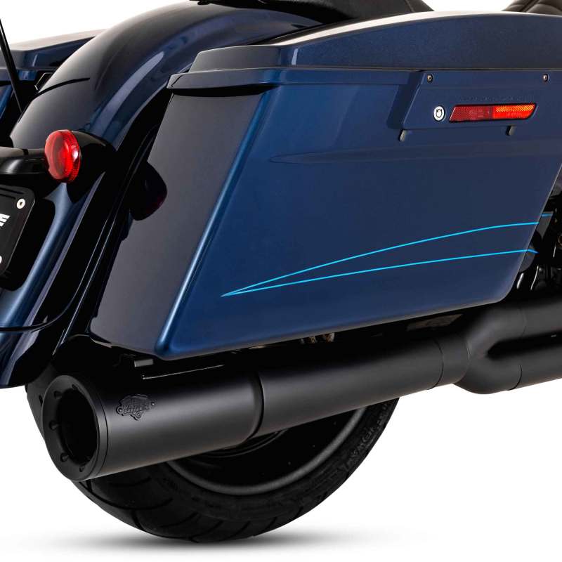 Vance and Hines Vance & Hines HD Dresser 17-22 Pro Pipe 2-1 Black PCX Full System Exhaust