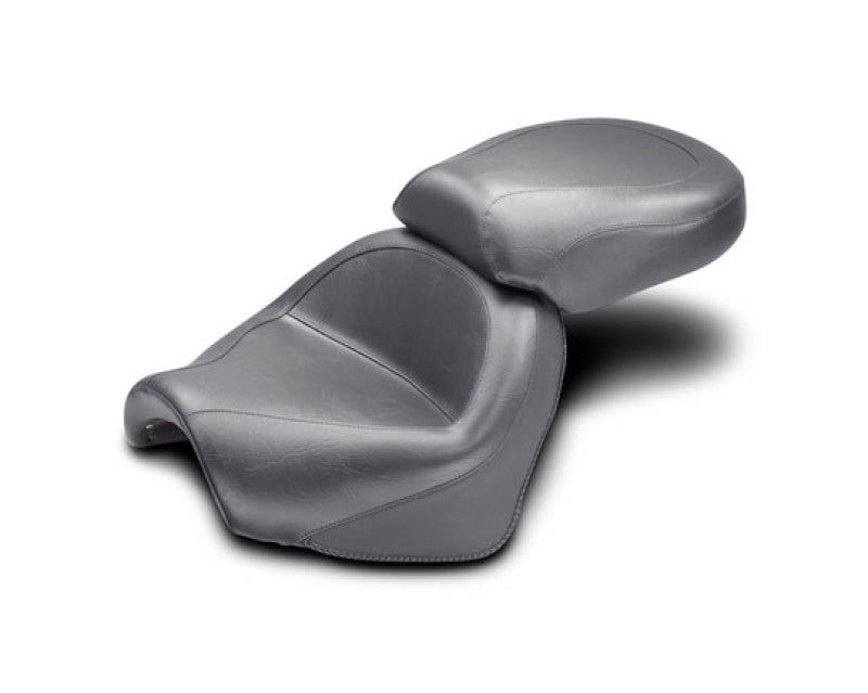 Mustang Motorcycle Mustang 05-08 Suzuki Boulevard C50, 05-08 C50T, 01-04 VL800 Volusia Touring 2PC Seat - Black