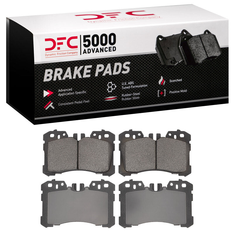 DFC 07-17 Lexus LS600h Front 5000 Advanced Low Metallic Brake Pads