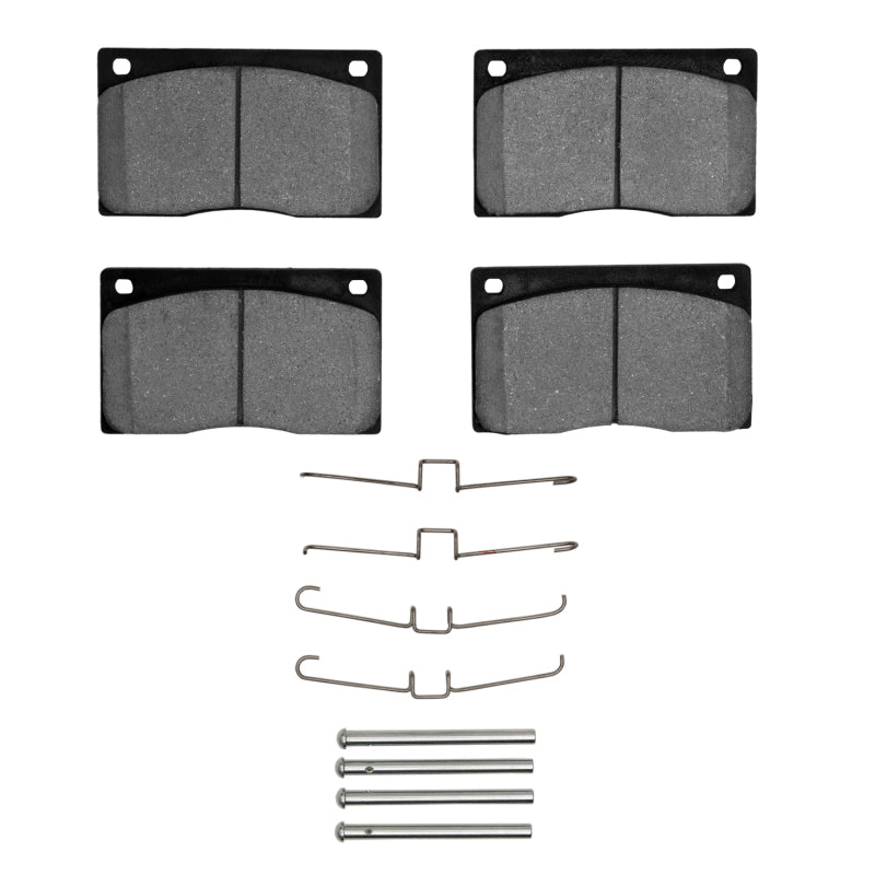 DFC 73-97 Jaguar XJ12 Front 5000 Advanced Low Metallic Brake Pads and Hardware Kit