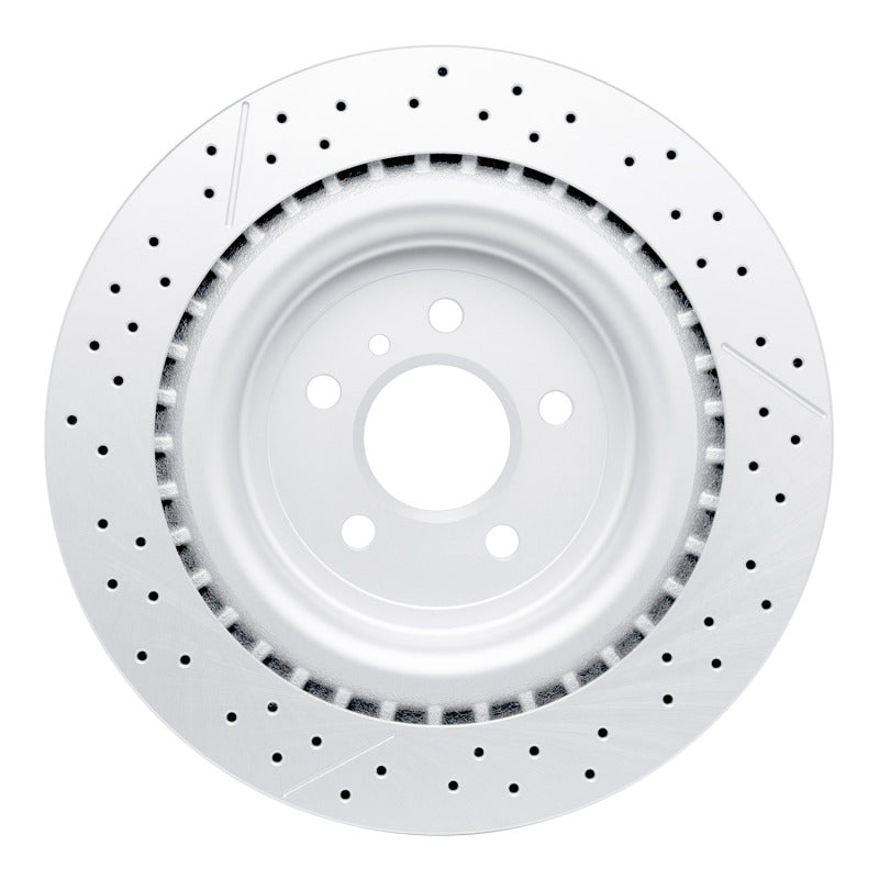 DFC 12-19 Mercedes-Benz GLS63 AMG Rear Drilled GeoSPEC Coated Rotor and Slotted