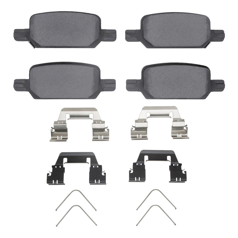 DFC 21-22 Chevrolet Colorado Rear Ultimate Duty Performance Brake Pads and Hardware Kit