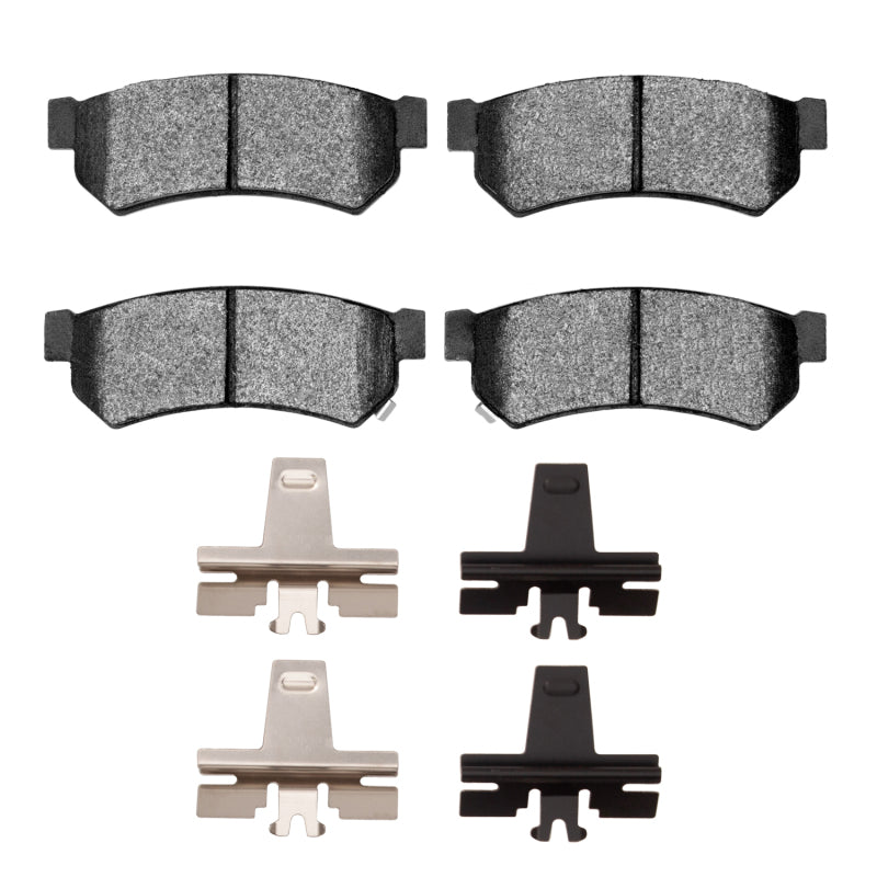R1 Concepts R1 07-16 Chevrolet Spark EV Rear Ceramic Pads & Hardware Kit