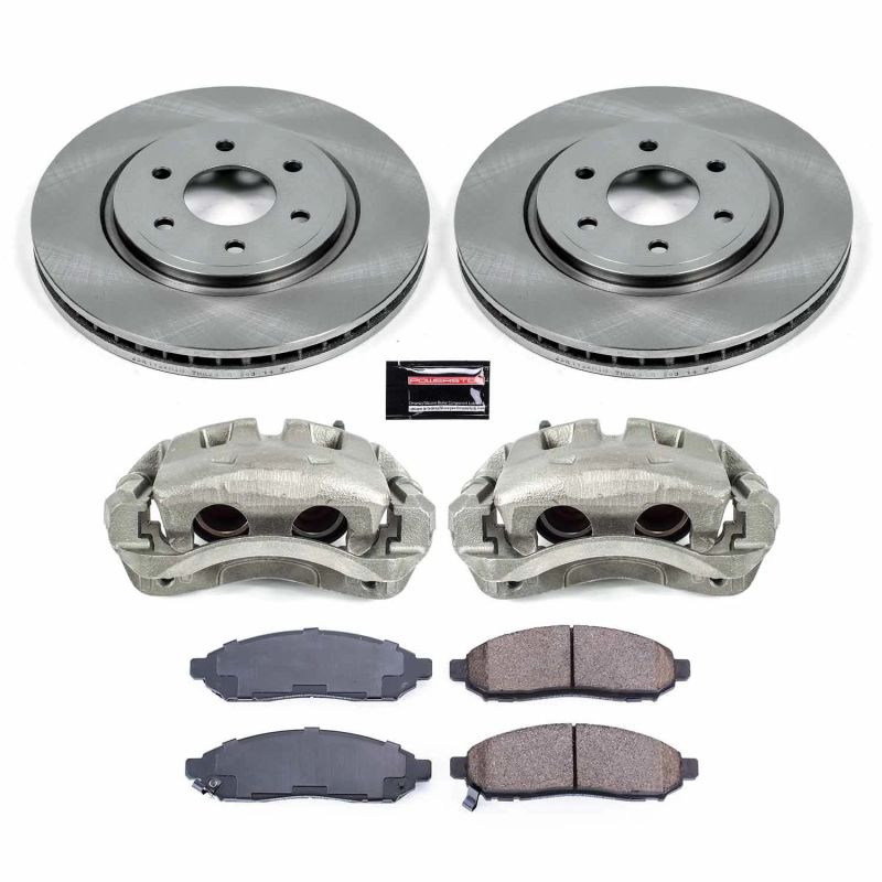 PowerStop Power Stop 16-22 Nissan Frontier Front Autospecialty Kit w/Cals