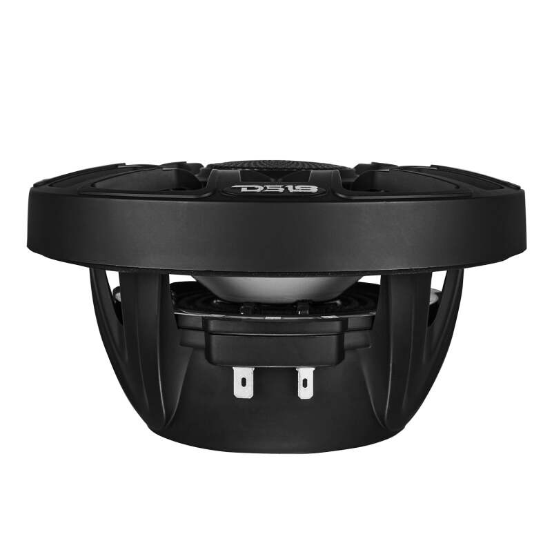 DS18 Marine 6.5in 2-Way 150 Watts RMS 4 ohm Digital LED Lights Bullet Tweeter Covers Included Black