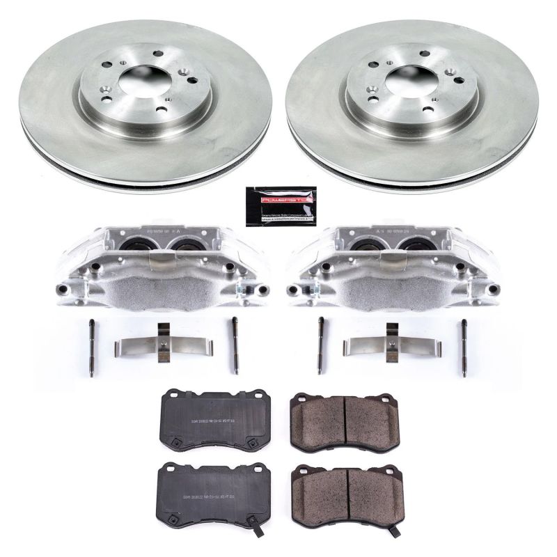 PowerStop Power Stop 04-08 Acura TL Front Autospecialty Kit w/Cals