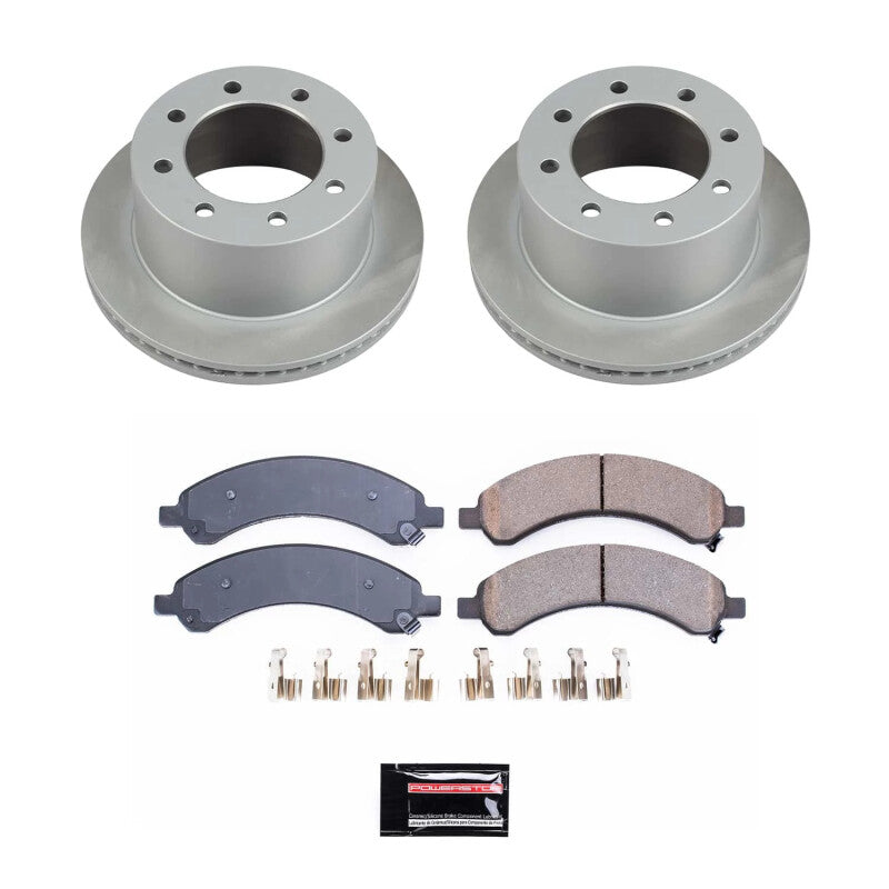 PowerStop Power Stop 03-08 GMC Savana 3500 Rear Semi-Coated Rotor Kit