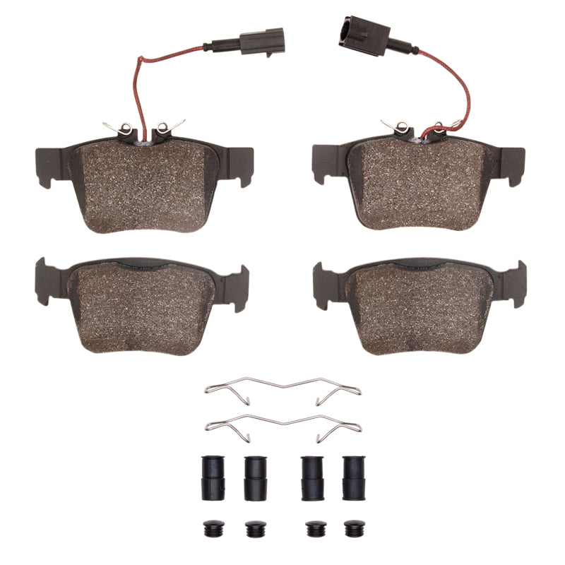 R1 Concepts R1 2017-2025 Alfa Romeo Giulia Rear R1 Euro Ceramic Pads & Hardware Kit