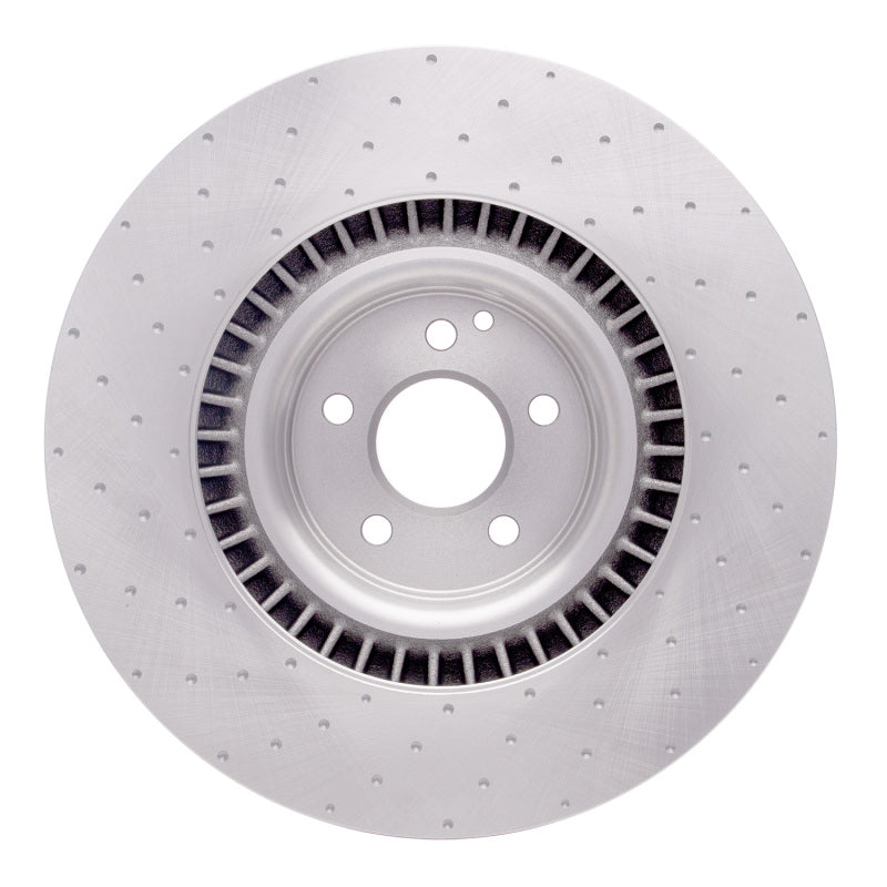 DFC 07-14 Mercedes-Benz S63 AMG Front Brake Rotor - Dimpled