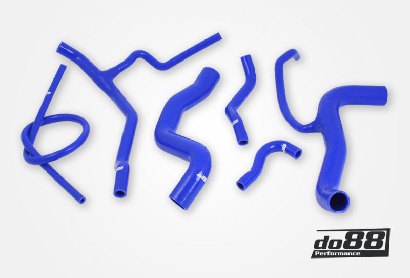 do88 Volvo 740 780 960 Turbo 16V Coolant Hoses Blue