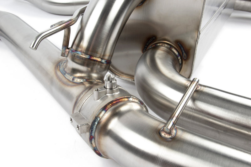 Dinan 19-21 BMW M2 Competition (F87) Free Flow Axleback Exhaust System w/X-Pipe - Black Tips