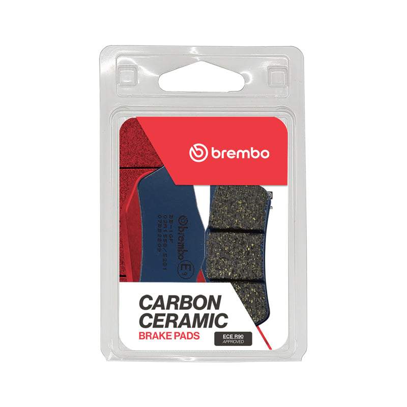 Brembo Powersports Brembo 09-11 BMW K1300R/2015 K1300R/09-15 K1300S Carbon Ceramic CC Brake Pad - Rear