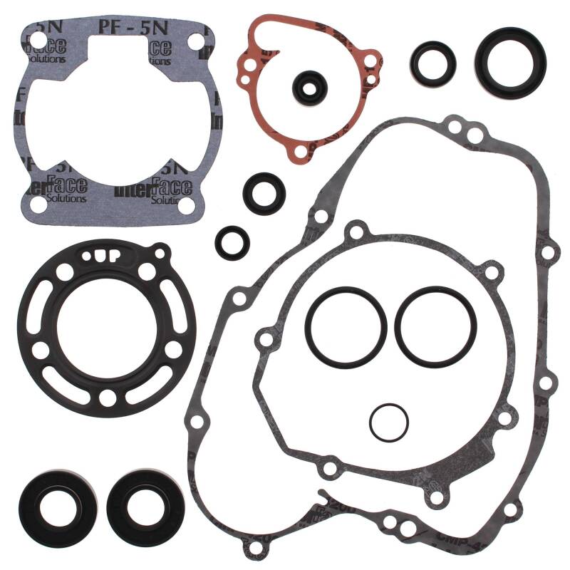 Vertex Pistons Vertex Gaskets 91-97 Kawasaki KX80 Complete Gasket Kit w/ Oil Seals