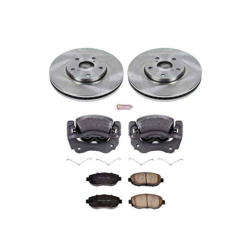 PowerStop Power Stop 02-10 Lexus SC430 Front Autospecialty Kit w/Cals