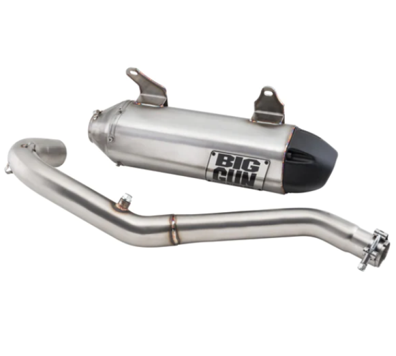 Big Gun 15-23 Honda Rincon 680 EXO Stainless Slip On Exhaust