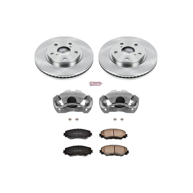 PowerStop Power Stop 10-12 Lexus HS250h Front Autospecialty Brake Kit w/Calipers