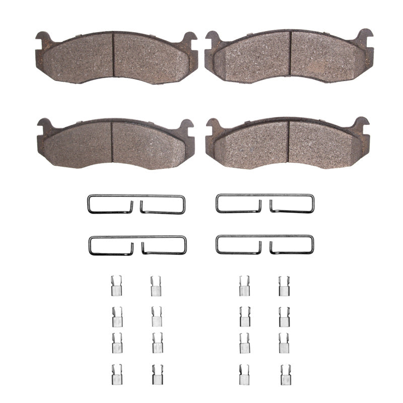 DFC 96-06 Hummer H1 Front Heavy Duty Pads and Hardware Kit