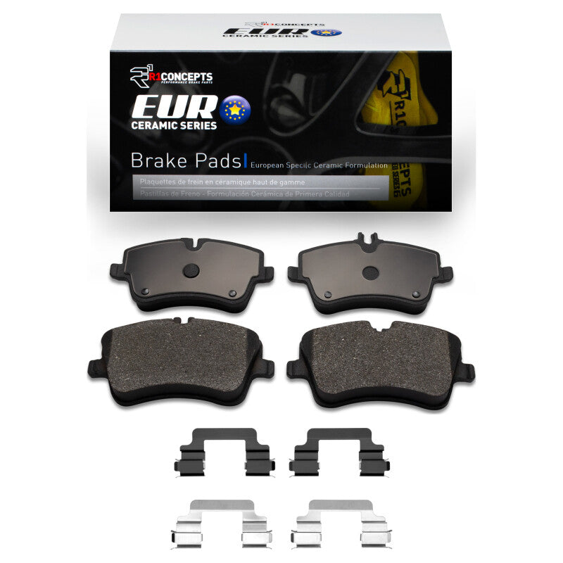 R1 Concepts R1 01-15 Mercedes-Benz SLK280 Front Euro Ceramic Pads & Hardware Kit