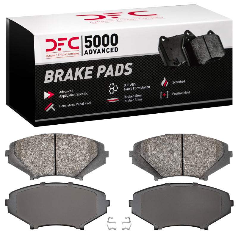 DFC 04-11 Mazda RX-8 Front 5000 Advanced Semi Metallic Brake Pads