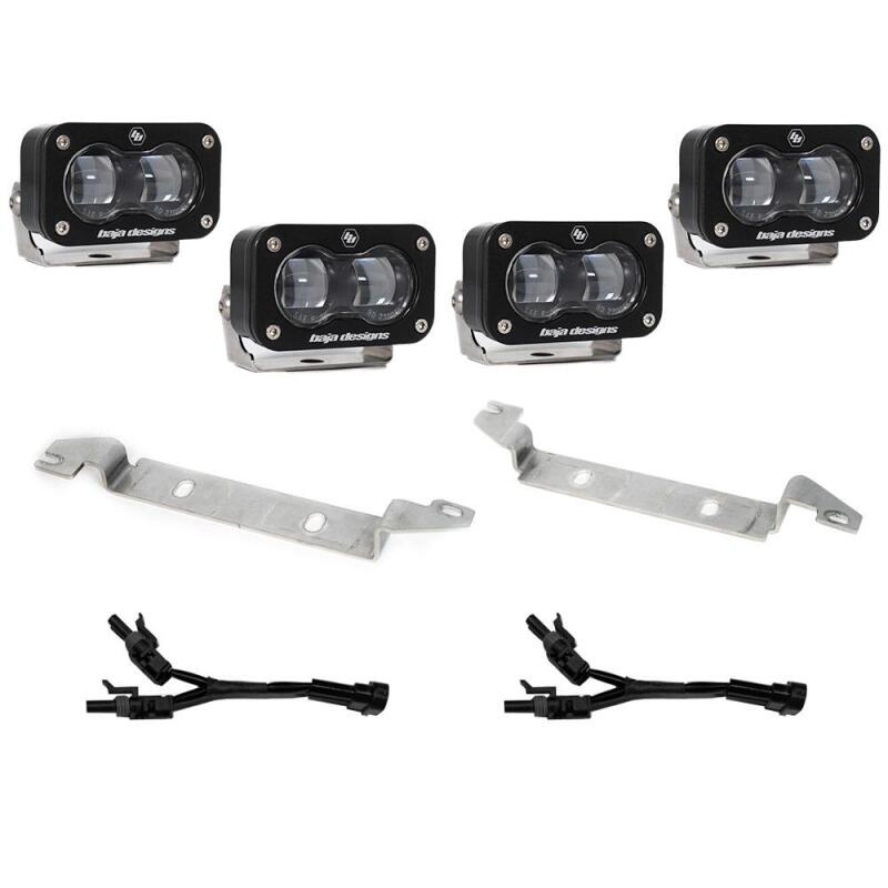 Baja Designs Baja Design 2024+ Toyota S2 SAE OEM Fog Light Replacement Kit - Clear
