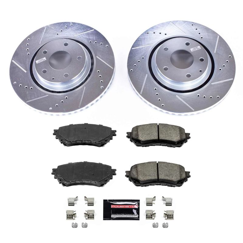 PowerStop Power Stop 19-20 Mazda 6 Front Z23 Evolution Sport Brake Kit