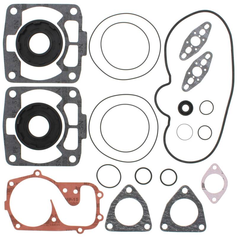 Vertex Pistons Vertex Gaskets 97-99 Polaris 440 XCR Complete Gasket Kit w/ Oil Seals