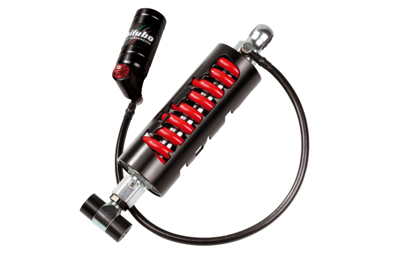 Bitubo Suspension Bitubo HZM1 Monoshock Adjustable: Spring Preload, Rebound, Compression, Length, Red Spring