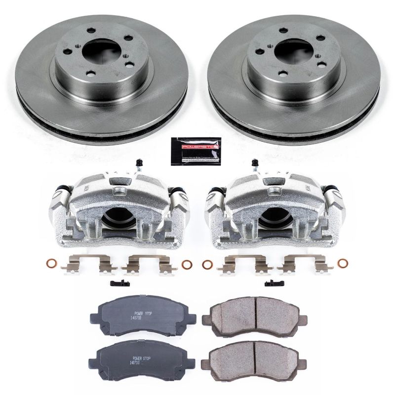 PowerStop Power Stop 97-01 Subaru Impreza Front Autospecialty Brake Kit w/Calipers