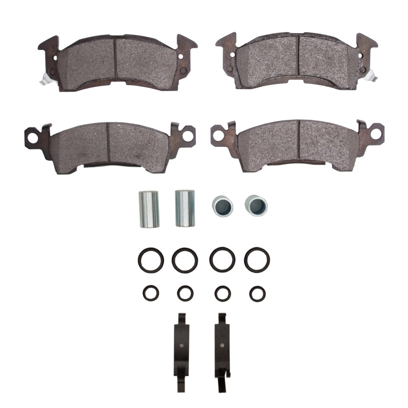 R1 Concepts R1 67-73 Buick LeSabre Front Semi Met Pads & Hardware Kit