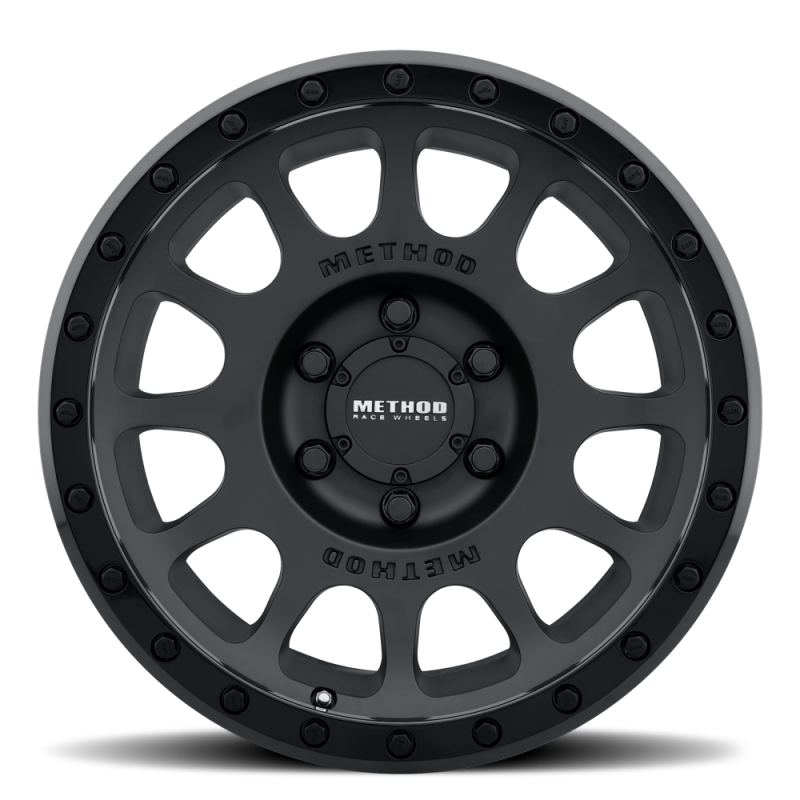 Method Wheels Method MR305 NV 17x8.5 0mm Offset 5x150 116.5mm CB Matte-Gloss Black Wheel