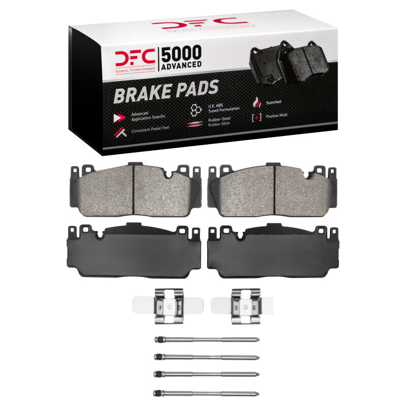 DFC 12-21 BMW M2 Front 5000 Advanced Low Metallic Brake Pads and Hardware Kit