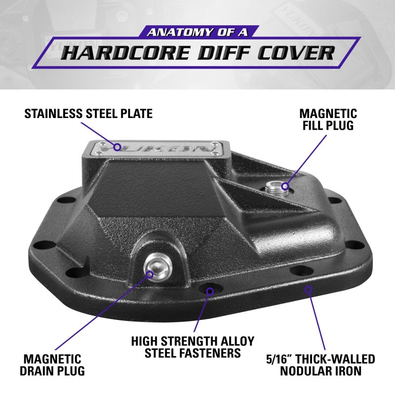 Yukon Gear & Axle Yukon Gear Hardcore Diff Cover for Dana 50/60/70