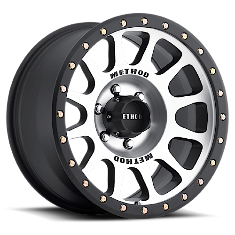 Method Wheels Method MR305 NV 17x8.5 25mm Offset 6x5.5 108mm CB Machined/Black Street Loc Wheel