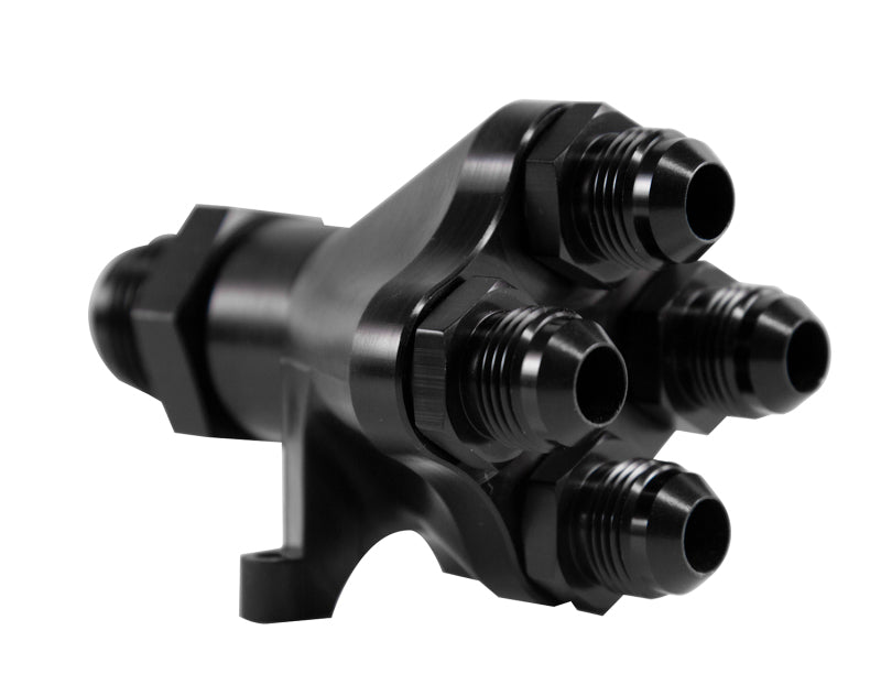 Peterson Fluid Systems Manifold 5-Way 12 AN x 6 AN x 6 AN x 6 AN x 6 AN
