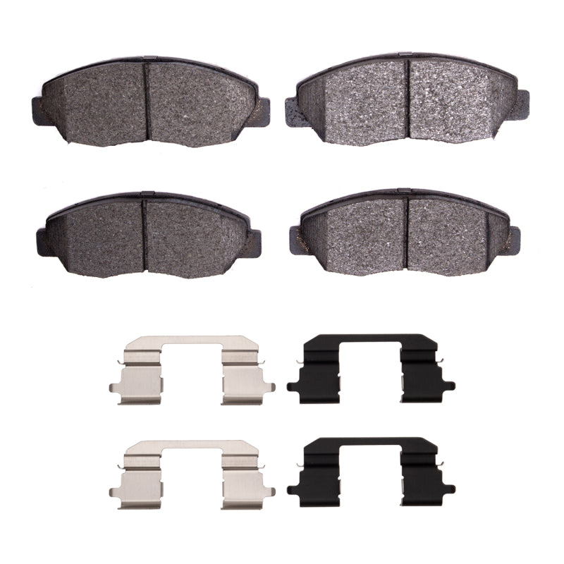 R1 Concepts R1 98-02 Honda Accord Coupe Front Ceramic Brake Pads & Hardware Kit