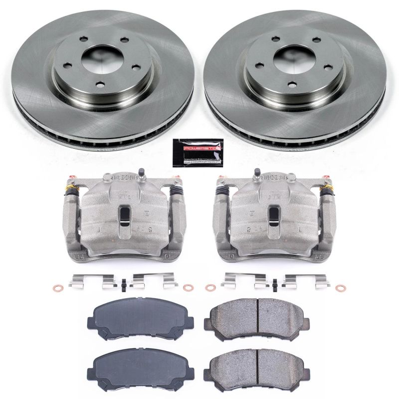 PowerStop Power Stop 08-14 Nissan Rogue Front Autospecialty Brake Kit w/Calipers