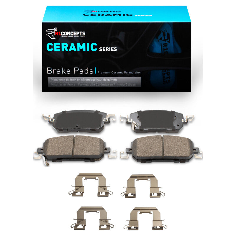 R1 Concepts R1 22-24 Mazda MX-30 Front Ceramic Pads & Hardware Kit